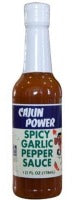 Cajun Power Spicy Garlic Pepper Sauce - 10z.