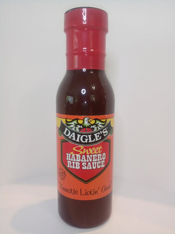 Daigle's Habanero Rib Sauce