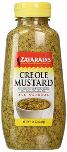 Zatarain's Creole Mustard Squeeze Bottle - 12 oz.